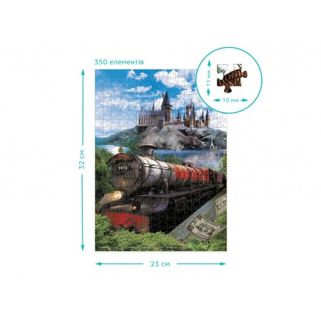 Пазл Harry Potter, Хогвартский экспресс, 350 элементов, DoDo 200502