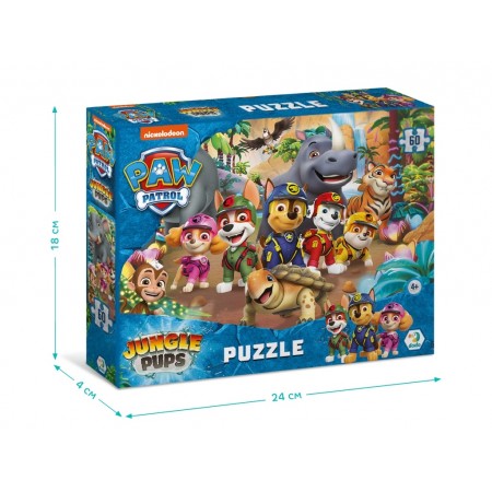Пазл Paw Patrol, Jungle Pups, 60 елементів, DoDo 200523 Пазл Paw Patrol, Jungle Pups, 60 елементів, DoDo 200523