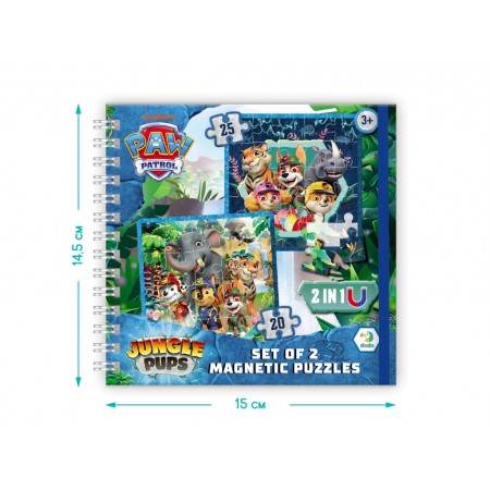 Магнітний пазл Paw Patrol Лапи джунглів, DoDo 200543 Магнітний пазл Paw Patrol Лапи джунглів, DoDo 200543