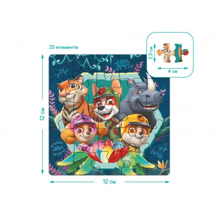 Магнітний пазл Paw Patrol Лапи джунглів, DoDo 200543 Магнітний пазл Paw Patrol Лапи джунглів, DoDo 200543