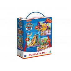 Пазл Paw Patrol 3в1, Игровая площадка, 25, 36, 54 элемента, DoDo 200578