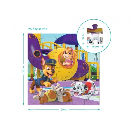 Пазл Paw Patrol 3в1, Игровая площадка, 25, 36, 54 элемента, DoDo 200578 Пазл Paw Patrol 3в1, Игровая площадка, 25, 36, 54 элемента, DoDo 200578