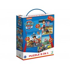 Пазл Paw Patrol Готовы к работе 3в1, 25-36 элементов, DoDo 200579