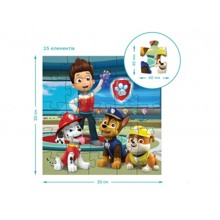 Пазл Paw Patrol Готовы к работе 3в1, 25-36 элементов, DoDo 200579 Пазл Paw Patrol Готовы к работе 3в1, 25-36 элементов, DoDo 200579
