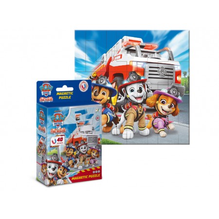 Магнитный пазл "Paw Patrol, Дино", 40 элементов, DoDo 200648