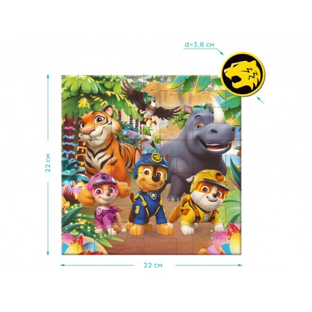 Магнитный пазл "Paw Patrol, Джунгли", 40 элементов, DoDo 200649 Магнитный пазл "Paw Patrol, Джунгли", 40 элементов, DoDo 200649