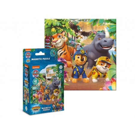 Магнитный пазл "Paw Patrol, Джунгли", 40 элементов, DoDo 200649 Магнитный пазл "Paw Patrol, Джунгли", 40 элементов, DoDo 200649