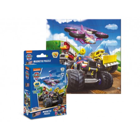 Магнітний пазл "Paw Patrol, Колеса", 40 елементів, DoDo 200650 Магнітний пазл "Paw Patrol, Колеса", 40 елементів, DoDo 200650