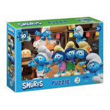 Пазл на 30 елементів The Smurfs, Вечірка Смурфів, DoDo 200661