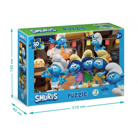 Пазл на 30 элементов The Smurfs, Вечеринка Смурфов, DoDo 200661 Пазл на 30 элементов The Smurfs, Вечеринка Смурфов, DoDo 200661