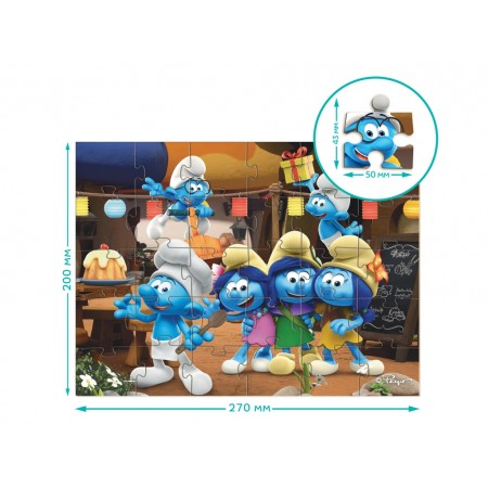 Пазл на 30 элементов The Smurfs, Вечеринка Смурфов, DoDo 200661 Пазл на 30 элементов The Smurfs, Вечеринка Смурфов, DoDo 200661