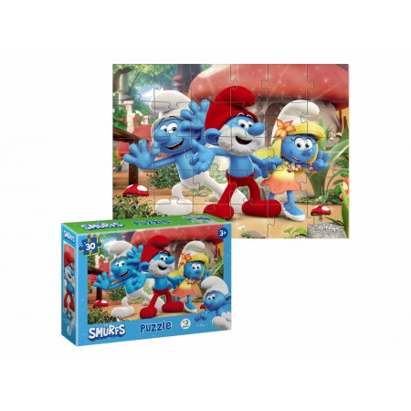 Пазл на 30 элементов The Smurfs, Привет всем!, DoDo 200662 Пазл на 30 элементов The Smurfs, Привет всем!, DoDo 200662