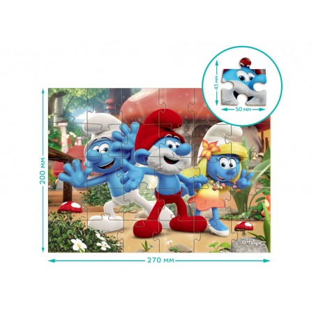 Пазл на 30 элементов The Smurfs, Привет всем!, DoDo 200662 Пазл на 30 элементов The Smurfs, Привет всем!, DoDo 200662