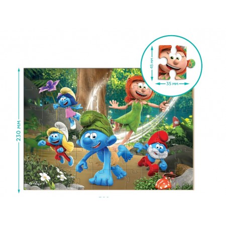 Пазл на 60 елементів The Smurfs, Принцеса Листка, DoDo 200663