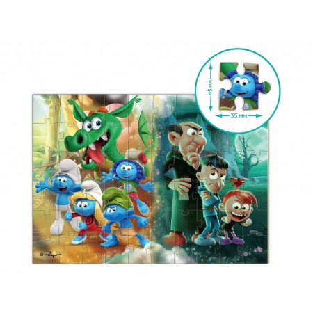 Пазл на 60 элементов The Smurfs, Домашнее животное-дракон, DoDo 200664 Пазл на 60 элементов The Smurfs, Домашнее животное-дракон, DoDo 200664