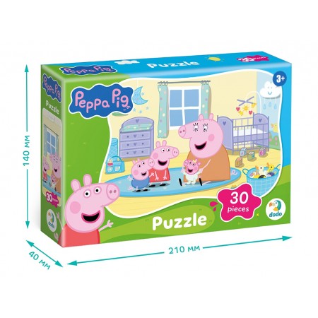 Пазл на 30 элементов Peppa Pig, Комната младенца, DoDo 200674 Пазл на 30 элементов Peppa Pig, Комната младенца, DoDo 200674