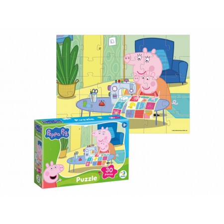 Пазл на 30 элементов Peppa Pig, Одеяло для Младенца, DoDo 200675 Пазл на 30 элементов Peppa Pig, Одеяло для Младенца, DoDo 200675