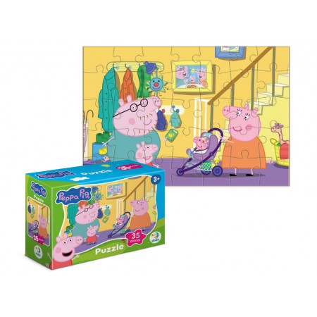 Пазл-мини Peppa Pig, На прогулку, 35 элементов, DoDo 200678 Пазл-мини Peppa Pig, На прогулку, 35 элементов, DoDo 200678