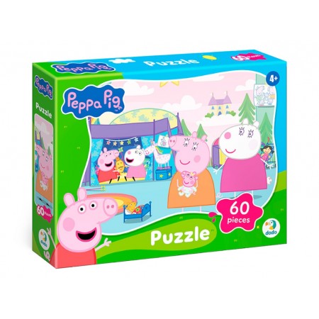 Пазл на 60 элементов Peppa Pig, Свинки и Овцы, DoDo 200680 Пазл на 60 элементов Peppa Pig, Свинки и Овцы, DoDo 200680