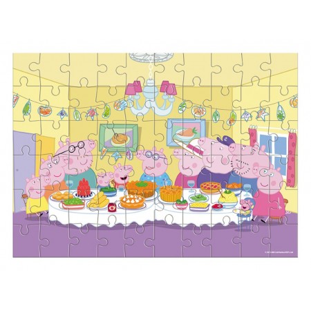 Пазл на 60 элементов Peppa Pig Семья вместе 200681 Пазл на 60 элементов Peppa Pig Семья вместе 200681