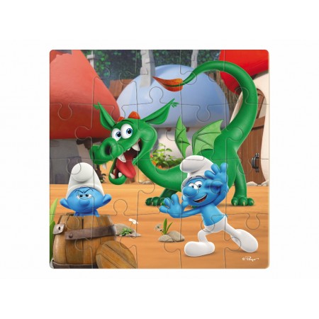 Пазл на 20 елементів The Smurfs, Хованки з Драконом, DoDo 200694