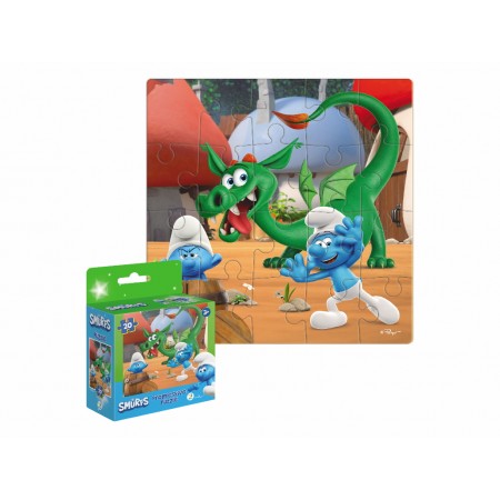 Пазл на 20 елементів The Smurfs, Хованки з Драконом, DoDo 200694