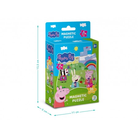 Магнитный пазл на 40 элементов Peppa Pig, Прогулка с подружками, DoDo 200759 Магнитный пазл на 40 элементов Peppa Pig, Прогулка с подружками, DoDo 200759