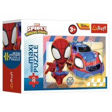 Пазлы Trefl Mini Maxi Amazing Spidey Паук и его друзья, 20 элементов, Trefl 21135