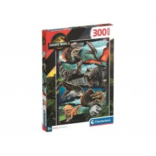 Пазлы 300 элементов, Мир Динозавров, Clementoni 21749