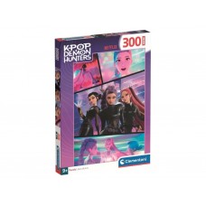 Пазлы 300 элементов, Главные героини с К-РОР Охотники на демонов, Clementoni 21760