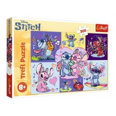 Пазли Trefl Disney Lilo and Stitch Божевільний Стіч, 300 елементів 23033
