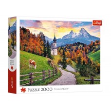 Пазлы Trefl Альпы летом, 2000 элементов 27127
