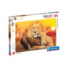 Пазлы 180 элементов, Неожиданные объятия, Clementoni 29785