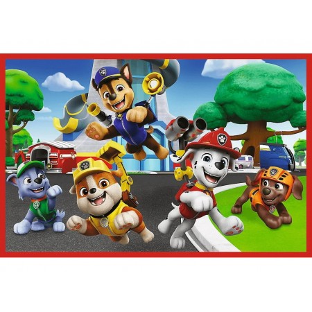 Пазли 2 в 1 Trefl Paw Patrol Веселий день песиків, 2 х 24 елементи 34434 Пазли 2 в 1 Trefl Paw Patrol Веселий день песиків, 2 х 24 елементи 34434