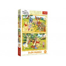 Пазл Trefl Disney Winnie The Pooh День в саду, 48 деталей 34436