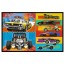 Пазли 2 в 1 Trefl Hot Wheels Іграшкові машинки,  2х70 елементів 34442