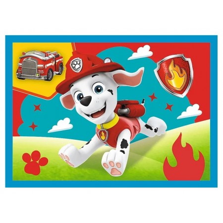 Пазлы Trefl Paw Patrol Запуск щенков 4 в 1, 12+15+20+24 элемента 34628 Пазлы Trefl Paw Patrol Запуск щенков 4 в 1, 12+15+20+24 элемента 34628