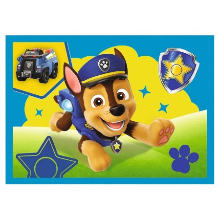 Пазлы Trefl Paw Patrol Запуск щенков 4 в 1, 12+15+20+24 элемента 34628 Пазлы Trefl Paw Patrol Запуск щенков 4 в 1, 12+15+20+24 элемента 34628