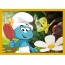 Пазли 4 в 1 Trefl The Smurfs Життя в селі смурфів, 35, 48, 54, 70 елементів 34664