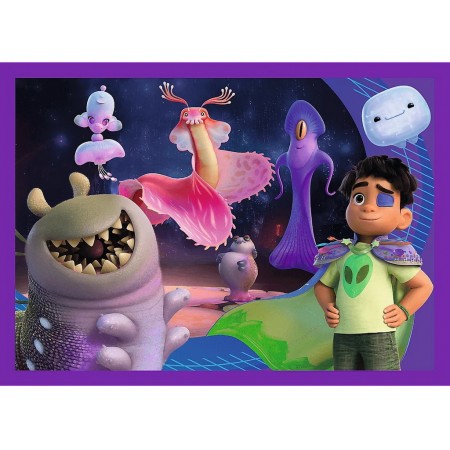 Пазлы 4 в 1 Tref lDisney Elio Внеземные миссии, 35, 48, 54, 70 элементов 34665 Пазлы 4 в 1 Tref lDisney Elio Внеземные миссии, 35, 48, 54, 70 элементов 34665