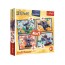 Пазлы 4 в 1 Trefl Disney Stitch The Movie Отпуск на Гавайях 34666