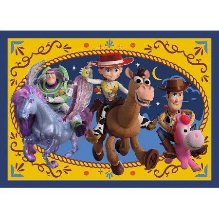 Пазл Trefl Toy Story 5 Время игрушек 4 в 1, 352 детали 34701 Пазл Trefl Toy Story 5 Время игрушек 4 в 1, 352 детали 34701