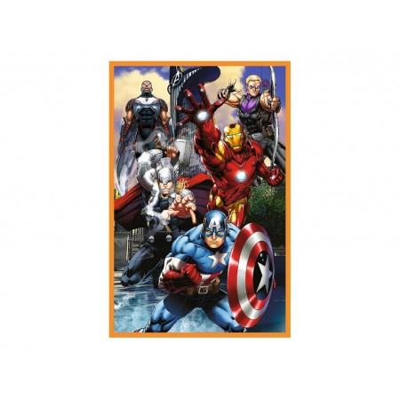 Пазлы 3 в 1 Trefl The Avengers Дни наполнены действиями, 3x80 34883 Пазлы 3 в 1 Trefl The Avengers Дни наполнены действиями, 3x80 34883