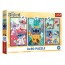 Пазлы 3 в 1 Trefl Lilo and Stitch Мир Стич, 3х80 элементов 34885