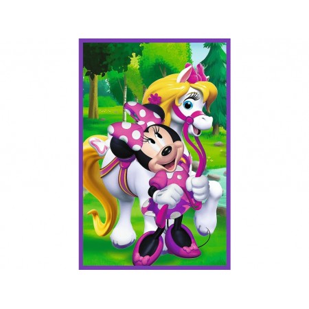 Пазли 3 в 1Trefl Mickey and Friends Мінні та друзі, 3х80 елементів 34889
