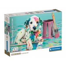 Пазли Кольорове цуценя Clementoni, 500 елементів 35545