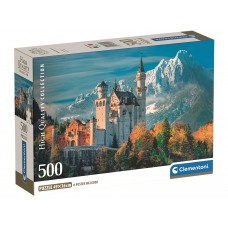 Пазли Замок у горах, Італія Clementoni, 500 елементів 35589