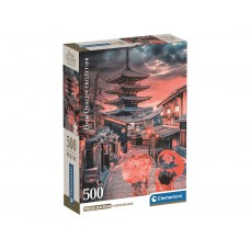 Пазли Вечір у Кіото, Японія Clementoni, 500 елементів 35599