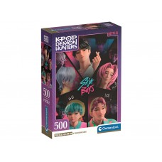 Пазли Герої KPop Demon Hunters Clementoni, 500 елементів 35625