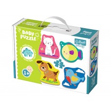 Пазл 4 в 1 Trefl Baby Classic Животные на ферме 36074